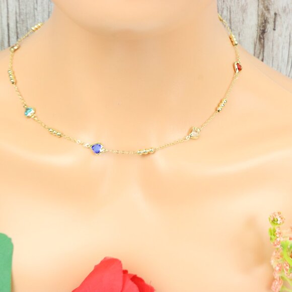 Minimalist Necklace Chain, Elegant Jewelry for Women & Girls | MLCRC2098 - Picture 6 of 10